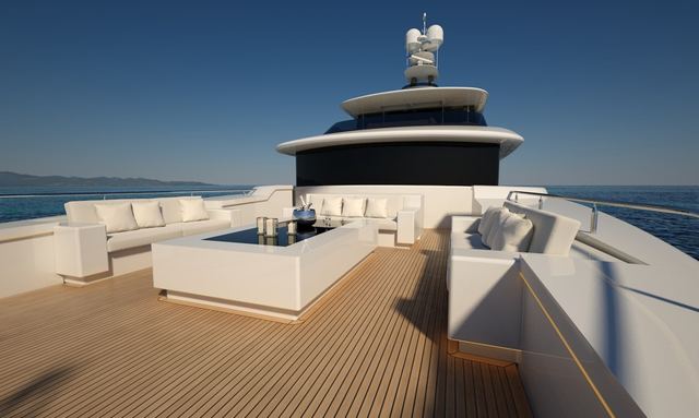 Magnolia 41m yacht Sundeck Retreat