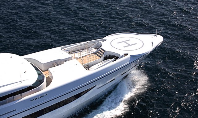 Quantum of Solace yacht Helipad