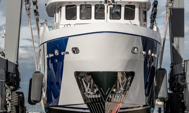 Empire yacht Bulletproof Hull Sections
