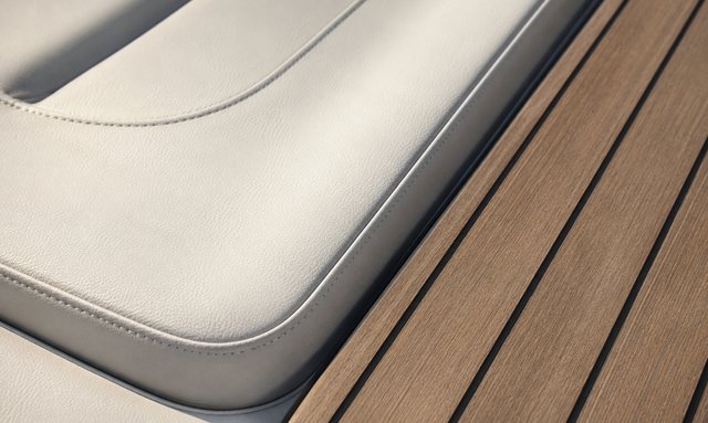 Ritz Sea yacht Foredeck Lounge With Deployable Shade