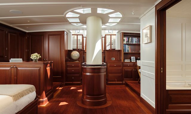 Apsara yacht Main Deck Owner's Suite
