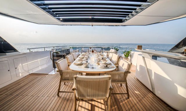 Roxet yacht Social Upper Deck Lounge