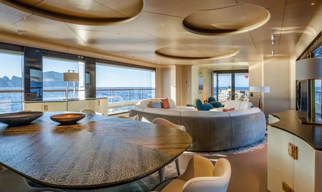 Club M yacht Bespoke Interior Elegance