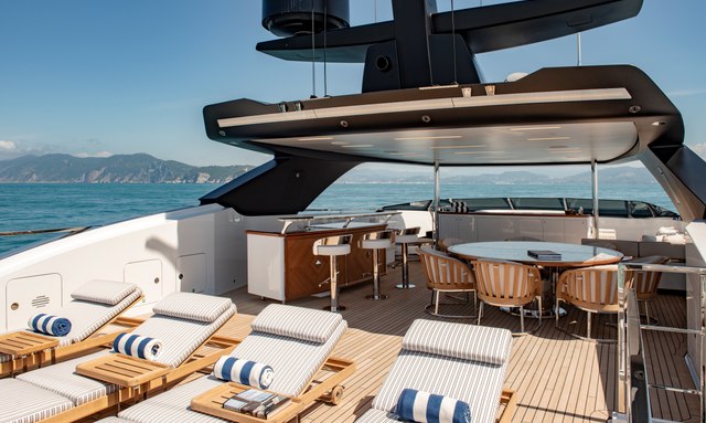 Lady Lena yacht Expansive Sundeck