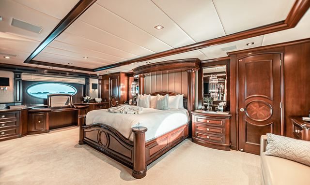 Mirabella yacht Owner's Stateroom