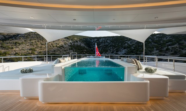 O'Pari yacht Ample outdoor spaces