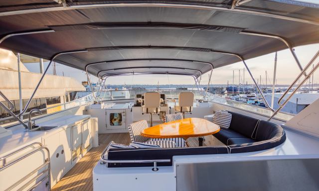 Noya Hill yacht Flybridge Plus a Real Boat Deck