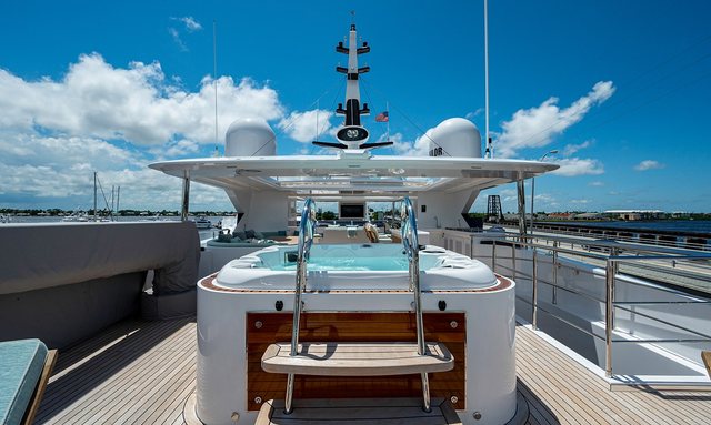 Checked Out yacht Sundeck Hardtop Design