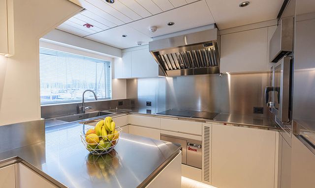 Simplicity yacht Commercial-Grade Galley