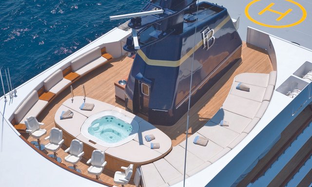 Force Blue yacht Jacuzzi