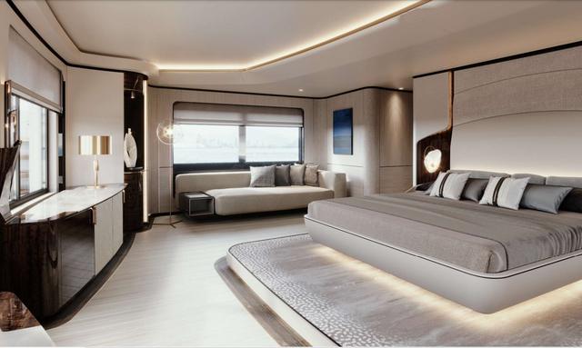 IVAH511 yacht Forward-Facing Owner's Stateroom