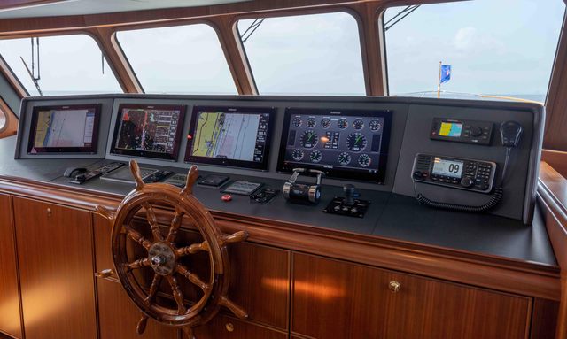 Nereus yacht Classic Wheelhouse