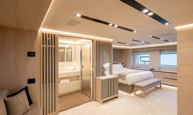 Wraith yacht Luxurious Owner's Suite