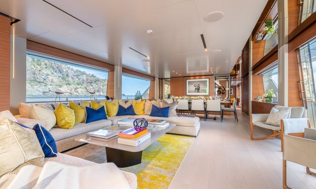 Alberry yacht Spacious Main Salon