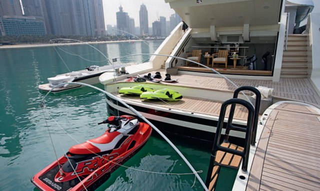 Dragonfly yacht Swimming Platform