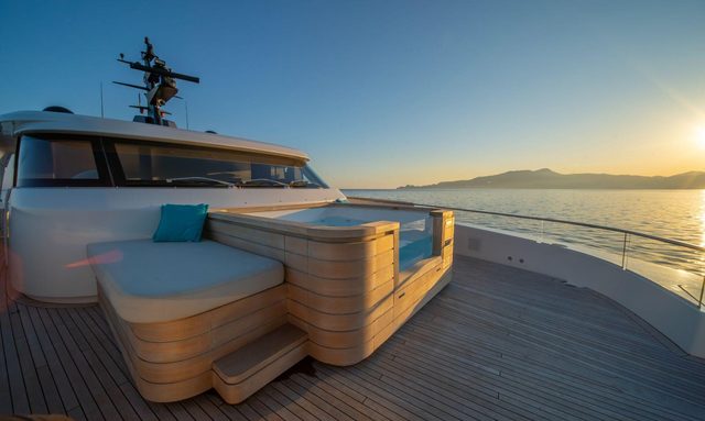 AM yacht Custom Upper Deck Pool