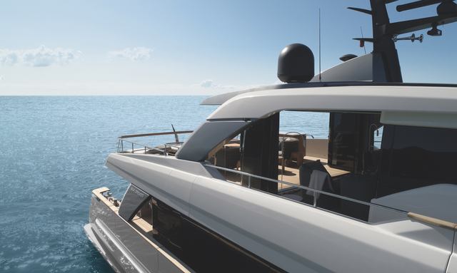 AM yacht Three-Deck Layout With Low Profile