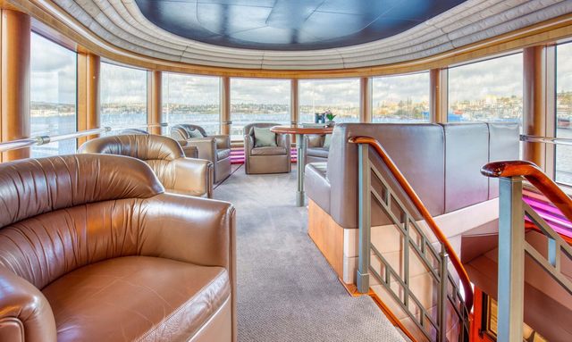 Ice Bear yacht Observation Lounge