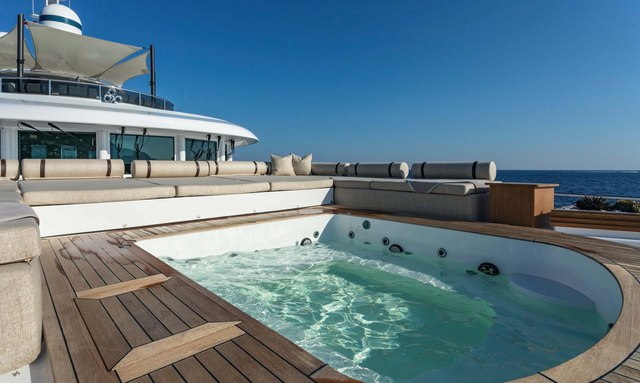 My Secret yacht Jacuzzi Area