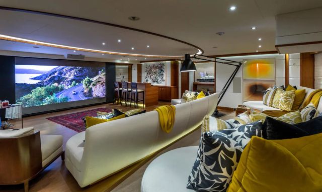 Man of Steel yacht Onboard Entertainment Facilities