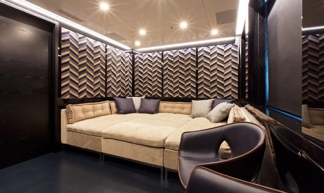 Apricity yacht Cinema Room