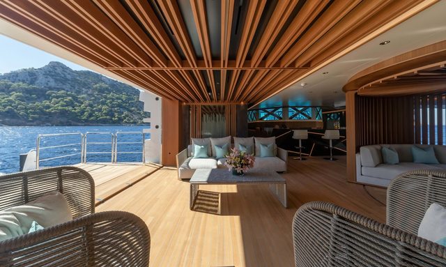 Project X yacht Sea terraces