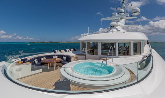 C Star yacht Sophisticated Sun Deck