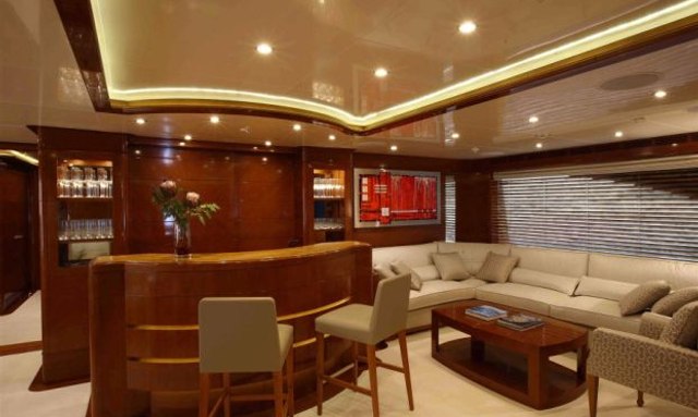 Harmony III yacht Skylounge with Views