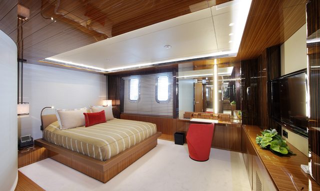 Adora yacht Guest Cabin Alcoves