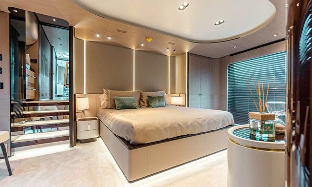 Vesta yacht Luxurious Master Suite