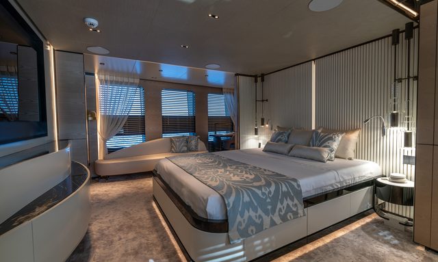 Kasif yacht Owner's Cabin Elegance