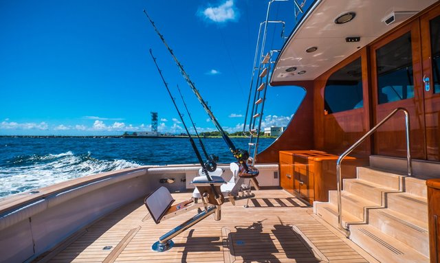 Tomahawk yacht Purpose-Built Fishing Cockpit