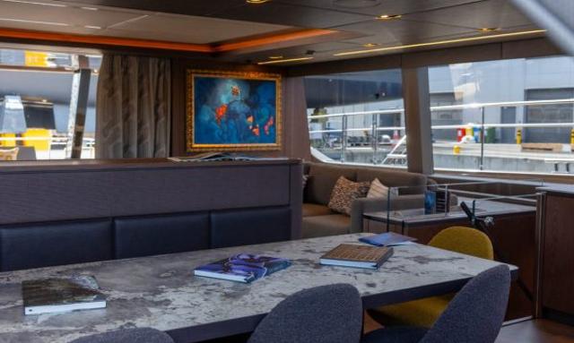 Asante Art Cat yacht A Floating Contemporary Art Gallery