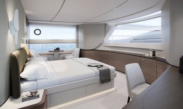 Optional main deck master suite