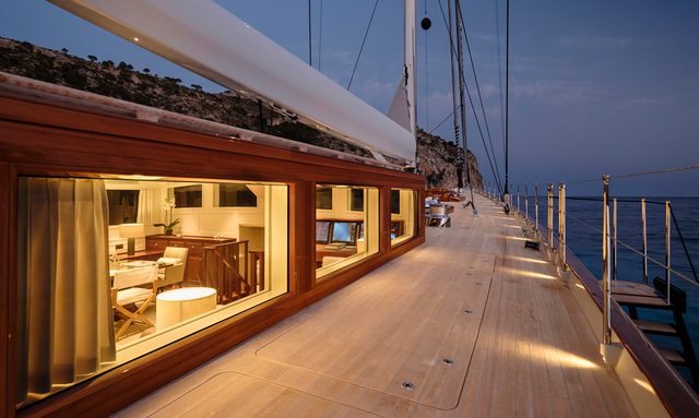 Apsara yacht New England-Inspired Interior