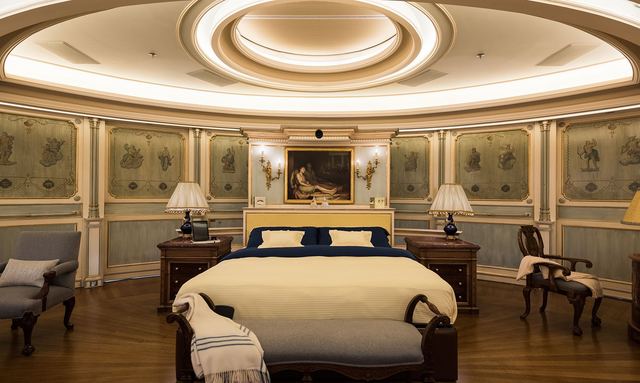 Samar yacht Owner's Suite Design