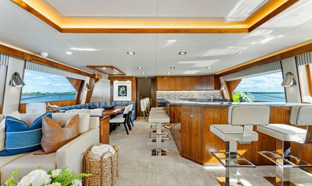 Aussie Rules yacht Luxury Interior