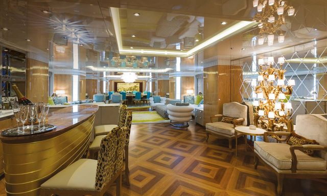 Seakid II yacht Asian-Inspired Interiors