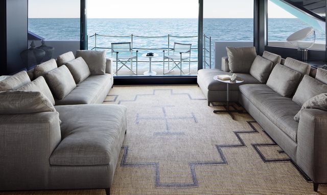 Marea yacht Fold-Down Saloon Terrace