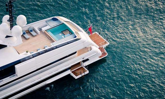 Crazy Me yacht Advanced Pool Design