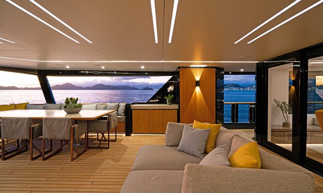 Queen Tati yacht Harmonious Interiors