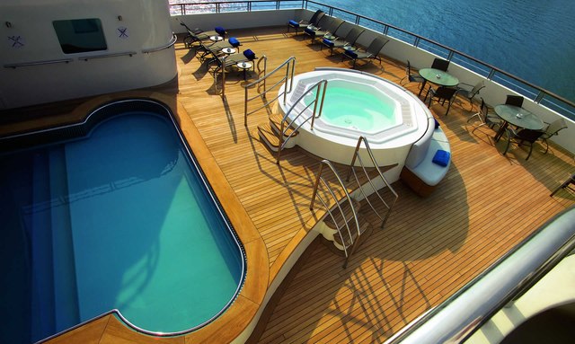 Turama yacht Outdoor Deck Areas