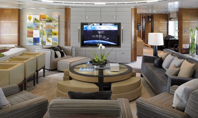 Bacarella yacht California-Style Interior