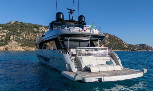 Mai Dire Mai yacht Smart Tender Garage Layout