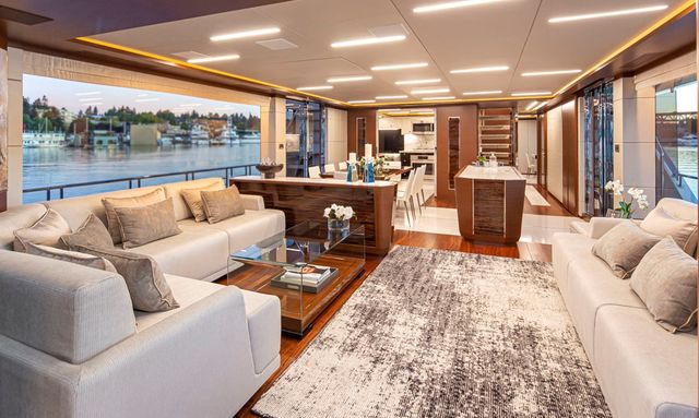 TLC yacht Interior Wow Factor