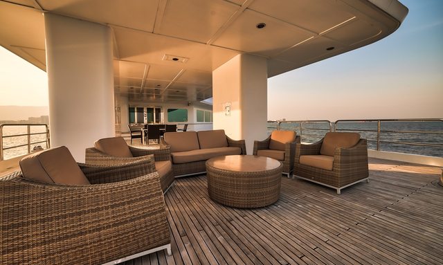 Asean Lady yacht Outdoor Deck Spaces