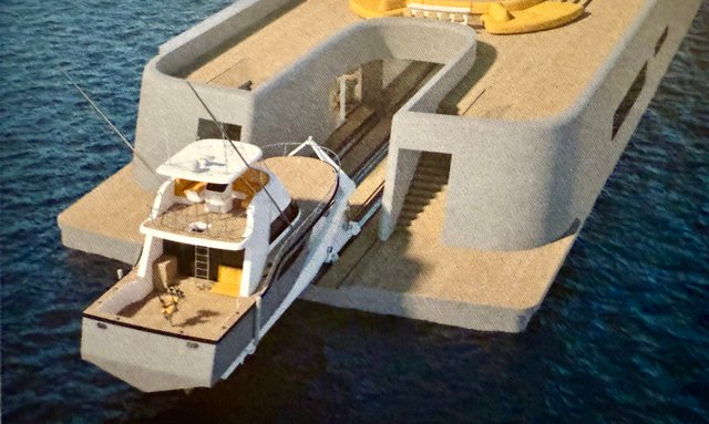 Project Cosmos yacht Sportfisher Storage System
