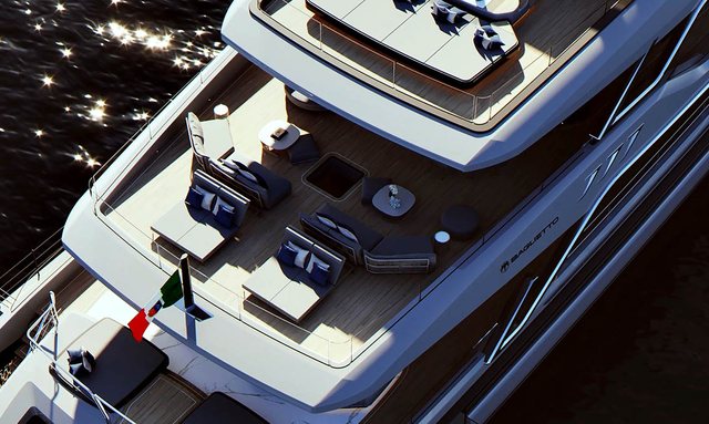 Baglietto T60/ 03 yacht Floating Superstructure Design