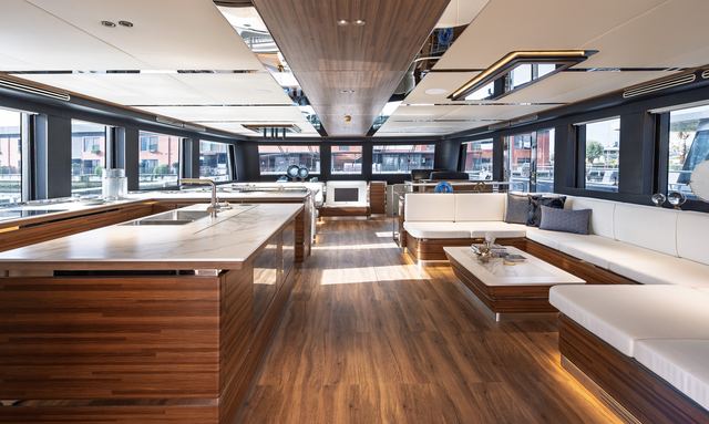 Atraversia yacht A 60m² Saloon on a 24m Yacht