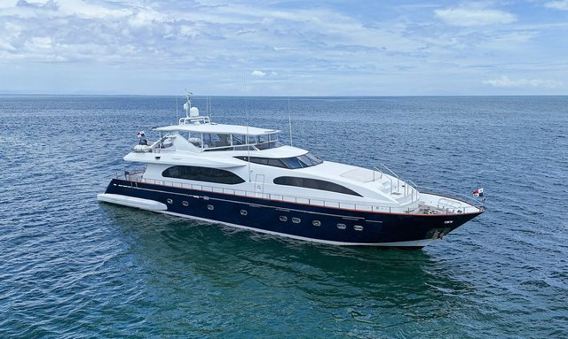 Northstar I yacht Falcon 102 raised pilothouse layout